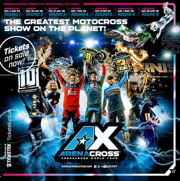 Tickets for the 2025 Arenacross Tour are on sale now!